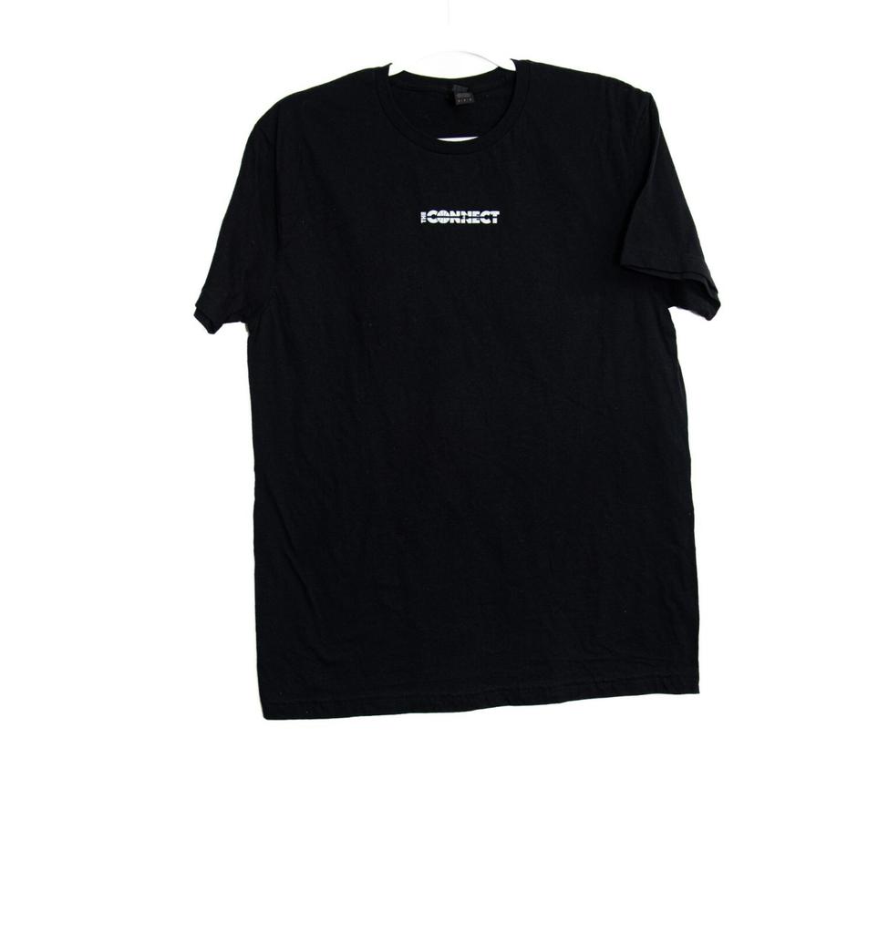 The Connect Black T-Shirt With "The Pull Up Tour" Back Print M