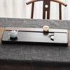 Walnut Wood Bakelite Tea Tray for Kung Fu Tea Set - Small and Large Options Available