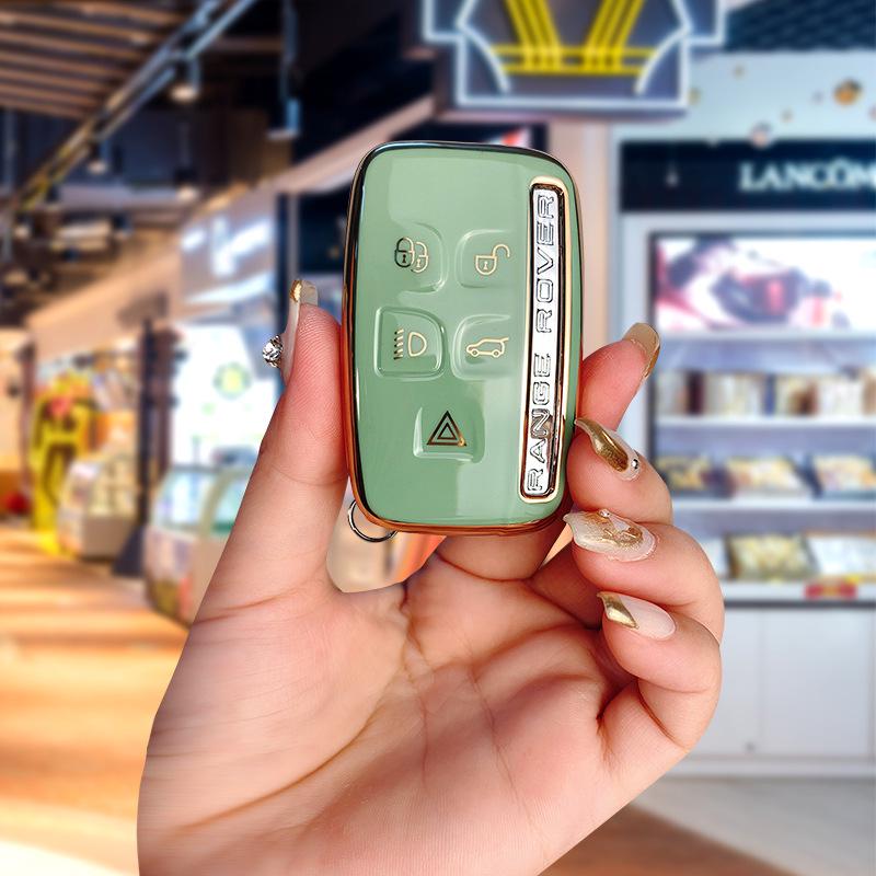 

Чехол для ключа из ТПУ для Land Rover & Jaguar для Range Rover, Discovery 4, Evoque, Freelander 5 - Высококачественный, Прочный Корпус Ключа Автомобиля