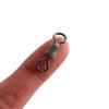 Safety Snap Solid Rings Rolling Swivel Fishing Hook Connector Ball Bearing Swivel Fishing Swivels