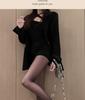 Women's Black Plush Stockings: Thick Winter Leggings, Gray One-Piece, Translucent Pantyhose