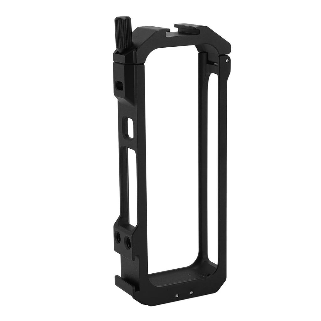 Action Camera Frame Cage Aluminum Alloy Sports Camera Protective Cage with 2 Cold Shoe Mount for ONE