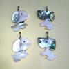 Vintage Animal Zodiac Shell Pendant Necklace With Handcrafted Colorful Beads For Art Jewelry