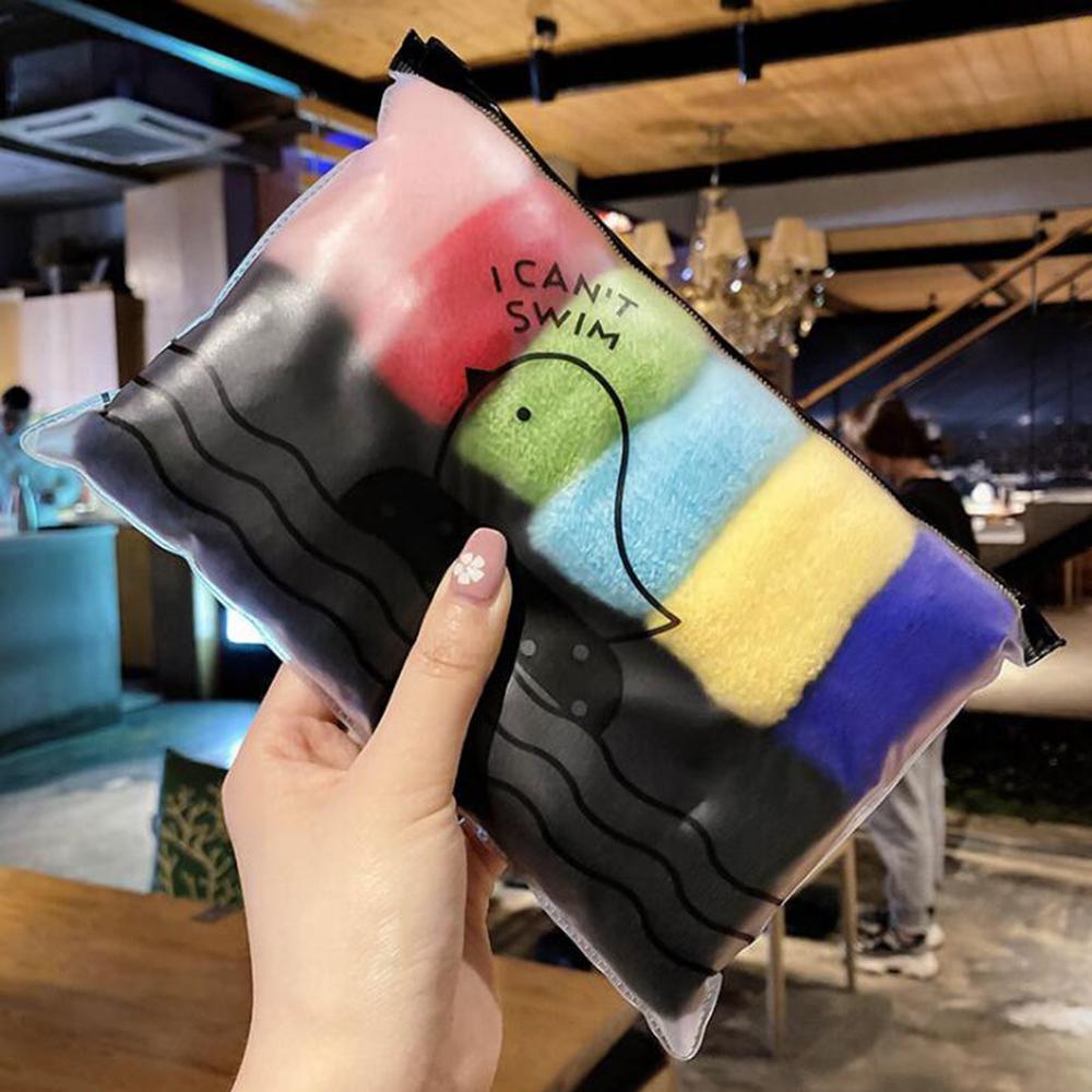 6/12pcs Girls Colorful Wide Thick Elastic Hair Bands Ponytail Holder Children Scrunchie Rubber Band hair Tie Hair Accessories