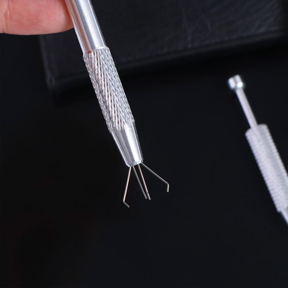 Slender Four-claw Clip Convenient IC Extractor Pickup Gem Clamp Gripper  Grab Chip