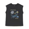 SNOWPEAK [Snow Peak X HELSHE] Women's Graphic Sleeveless Dark Navy (S25MWWST59)