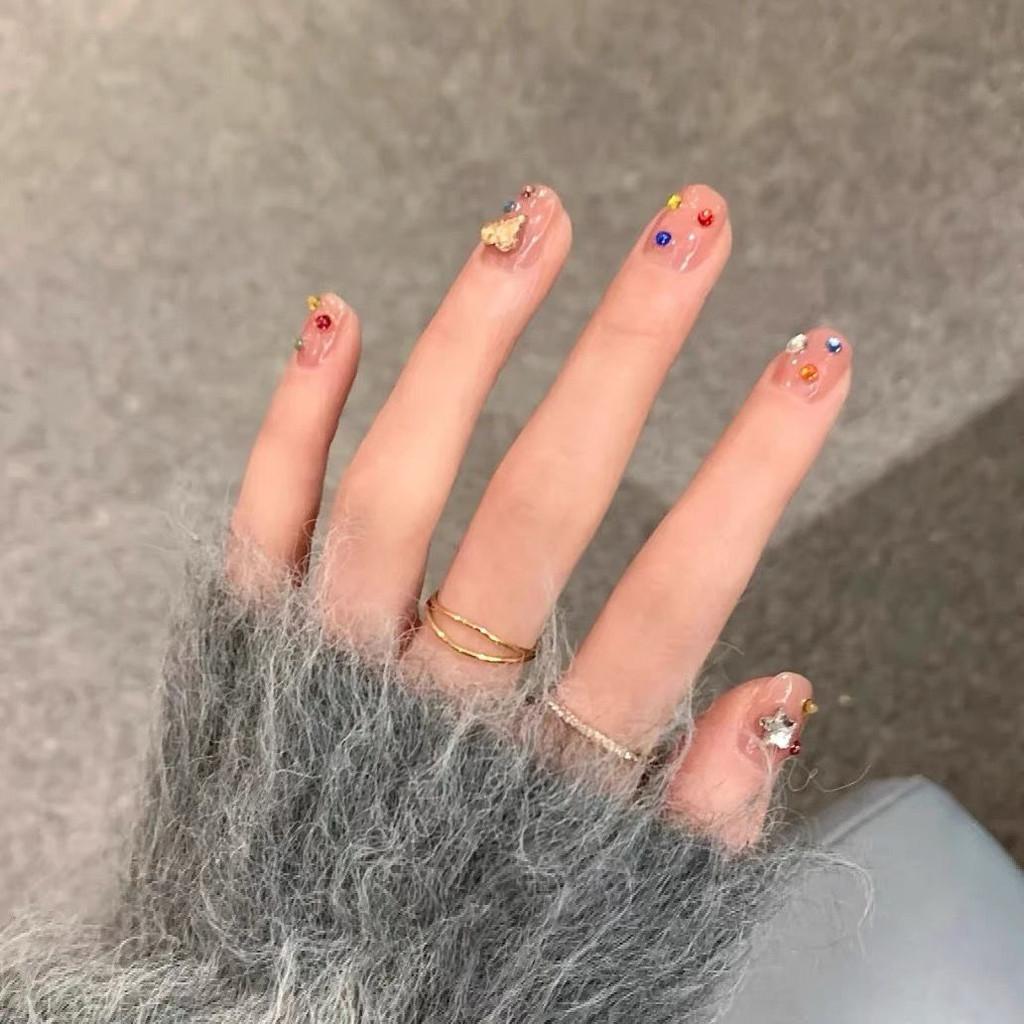 

Nail Stickers Cute And Cool Colorful Art Wearable Heart Fashionable Designed L