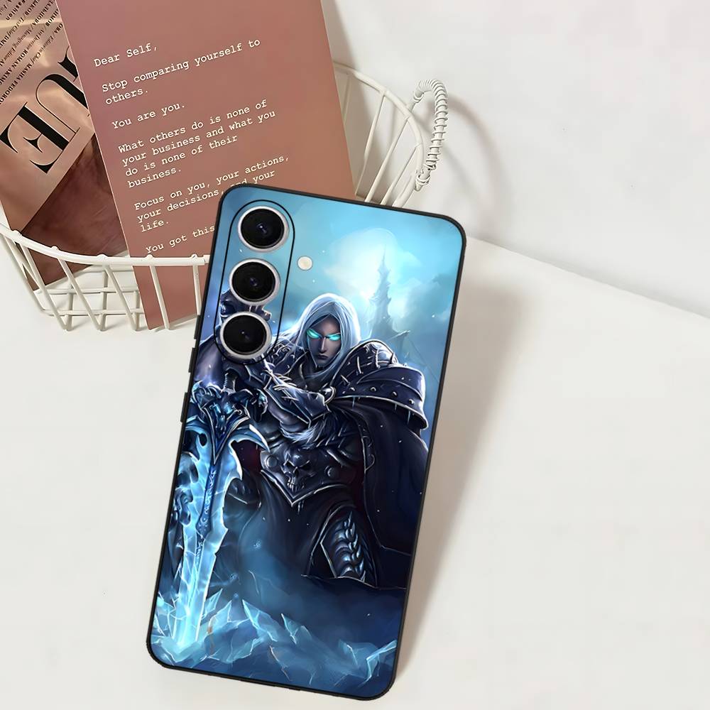 Web Game W-WarcraftS Phone Case For Samsung S 24 Fe 25 Ultra Plus 20 Lite 21 30 22 23 24 22 Ultra 5G Fundas