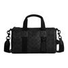 Explorer Coated Canvas Handbag Large Men's Matte Black CET22-MWOY2