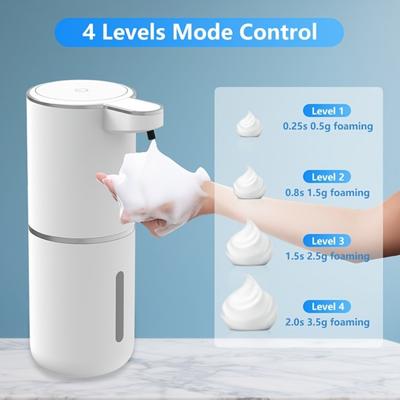 Automatic Foam Liquid Soap Dispenser Touchless Automatic Soap Dispenser USB Charging Detergent Dispenser Bathroom Accessories