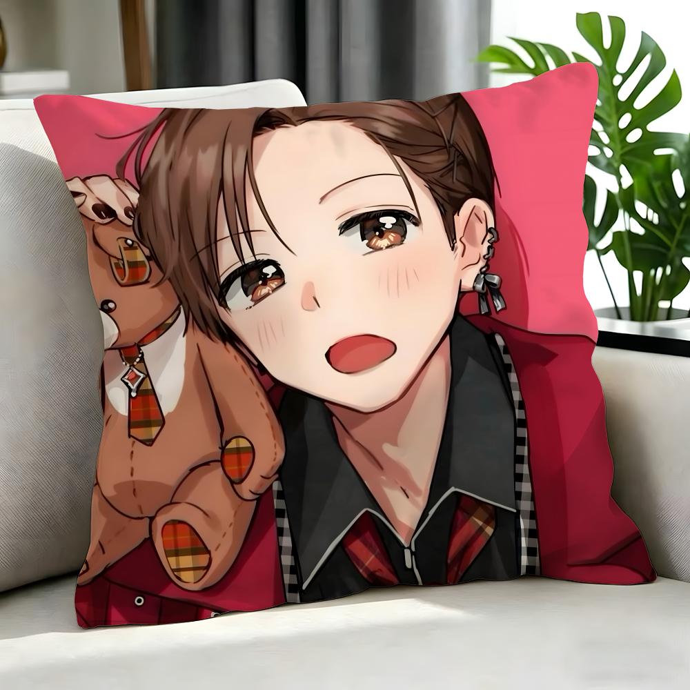 anime Senpai Is an Otokonoko Cushion Cover Cushion Cover Set Pcs x x x Pillowcase Decorative Sofa Home Decor