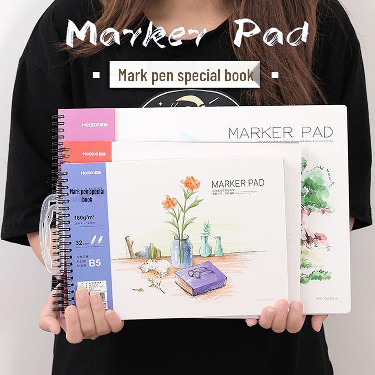 A4 Thickened Marker Sketchbook for Art & Drawing