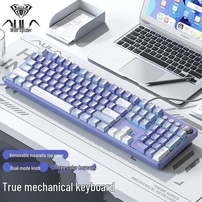 AULA F2088pro 108-Key Wired Mechanical Gaming Keyboard