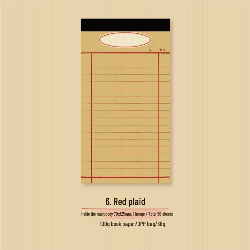 Twilight Retro-Style Sticky Notes - 50 Sheets for DIY Journals & Basic Formats