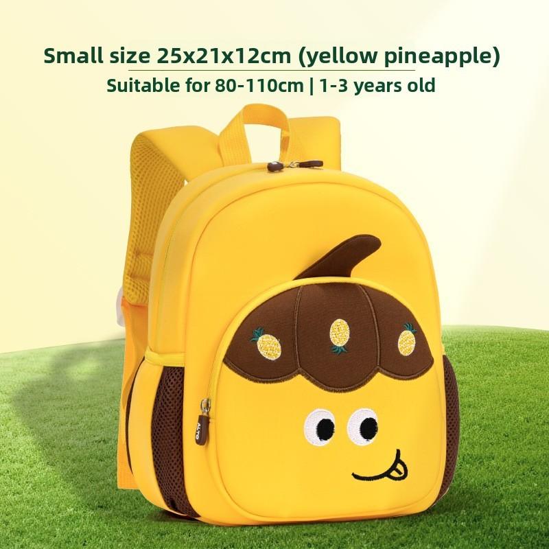 Kids Fruit Pattern Junior Backpack With Padded Straps For School Use