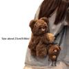 New Cute Shoulder Bag Plush Cartoon Backpack Doll Gift Bear Bag Women Girls