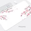 Pink Mousepads Cute Mousepad Kawaii Bunny Large Mouse Mat Office Desk Pads NonSlip Rubber Mouse Pad Big Keyboard Mats