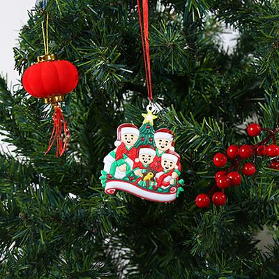 Nové DIY vánoční dekorace pro domov, rodinná figurka, vánoční dekorace pro domov, Nový rok 2022, ozdoba na vánoční stromeček