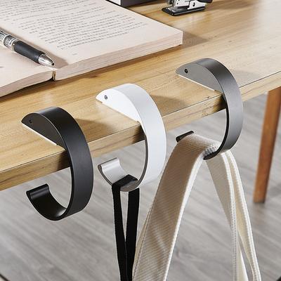 Portable Hanging Bag Hook Student Desk Side Hanging Bag Artifact Removable Mobile Handbag Holders Multi-functional Table Hook