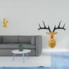 Feng Shui And Deer Head Sculpture Home Decor Collectible Boho Artwork for Birthday Anniversaries