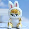 Plush Cute Adorable Cat Keychain Cartoon Stuffed Animal Pendant For Bags Accessories And