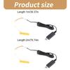 LR03 Battery Eliminators Cable, USB 5V to 1.5V LR03 Power Converters with Cable for Electronics LED Light Remote Controls
