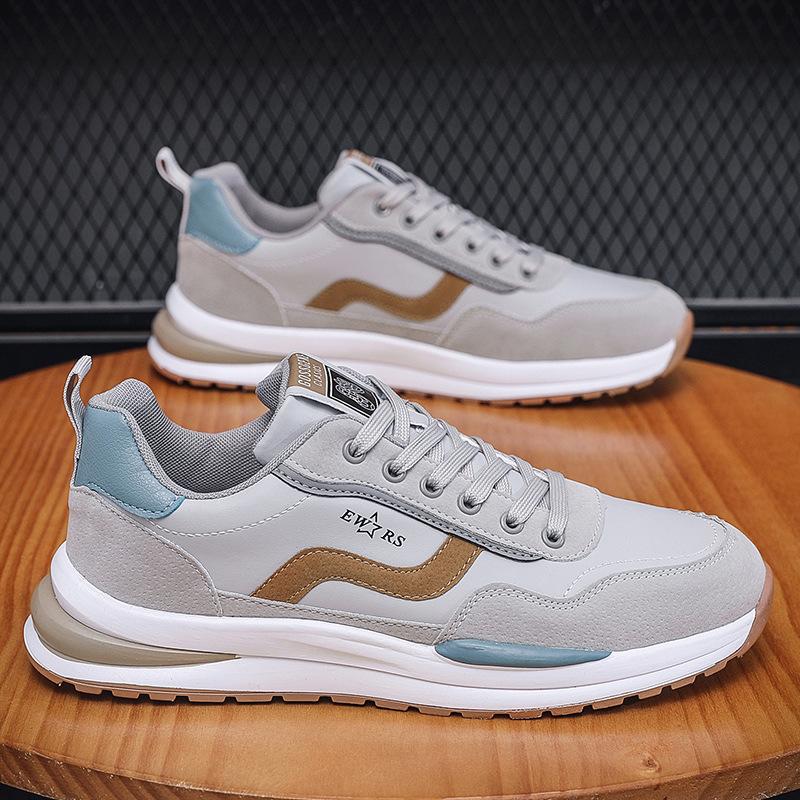 

2025 spring new low-top men s shoes Korean version of casual fashion shoes trendy versatile lightweight running sneakers men 44
