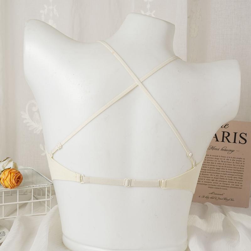 3-Way Wear Seamless Liquid Foundation Halter Backless Bralette Soft Breathable Versatile Top