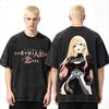 Hot Sale Kitagawa Marin My Dress-Up Darling Double Sided Printed T Shirts Unisex Hip Hop Streetwear Oversized Casual Clothing