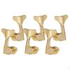Pack of 6 Electric Bass Replacement Tuning Pegs Closed .2 X 1.09