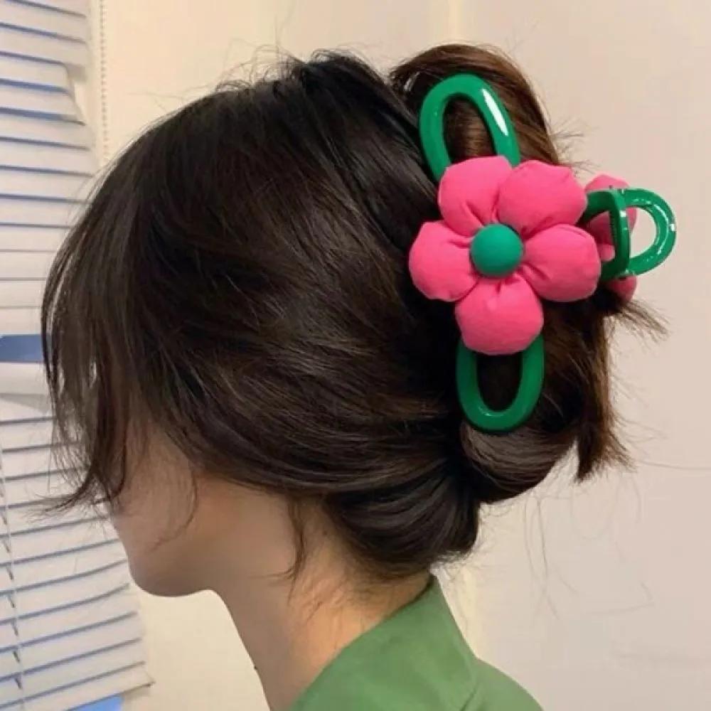 Updo long hair half-up king hair clip large large flower hair clip hair clip hair clip hair clip