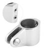 Stainless Steel 316 Double Screw 22Mm 25Mm Bimini Top Fitting Marine Slide Jaw Sleeve Pipe Eye