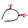 Christmas Headband Flashing LED Light Up Antler Tinsel Hair Hoop Halloween Holiday Headwear