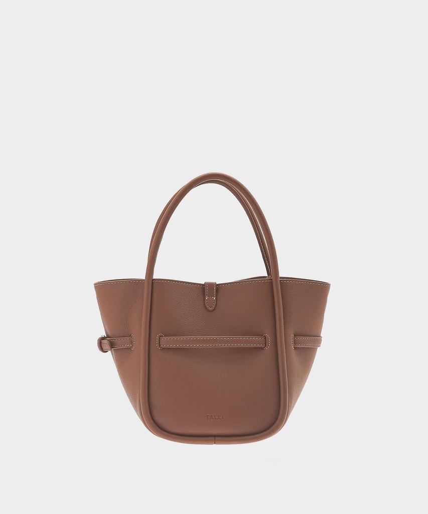 Talli Lower Wedge Belt Tote Bag 26_Camel