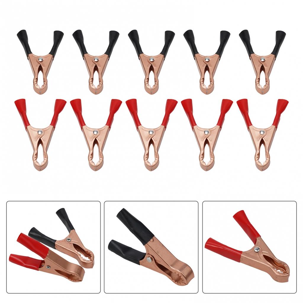 Heavy Duty Crocodile Clip Battery Clip for Car Battery Sturdy Spring Clip