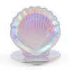 Laser Silver, Shell Paper Tray, 9 Inches, Birthday Party Supplies, Party Tableware, Birthday Party Decorations, Wedding Supplies