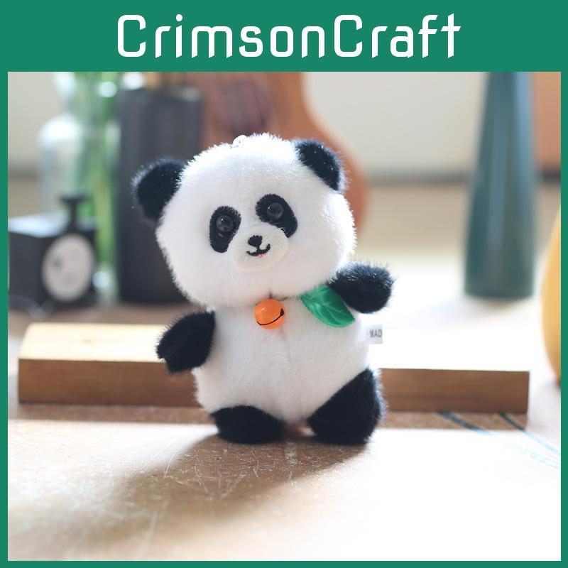 Monkey Animal Panda Soft Short Plush Keychain Stuffed Toy With Pp Cotton