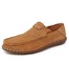 Mocassini da uomo casual in vera pelle fatti a mano Mocassini comodi Scarpe basse da uomo