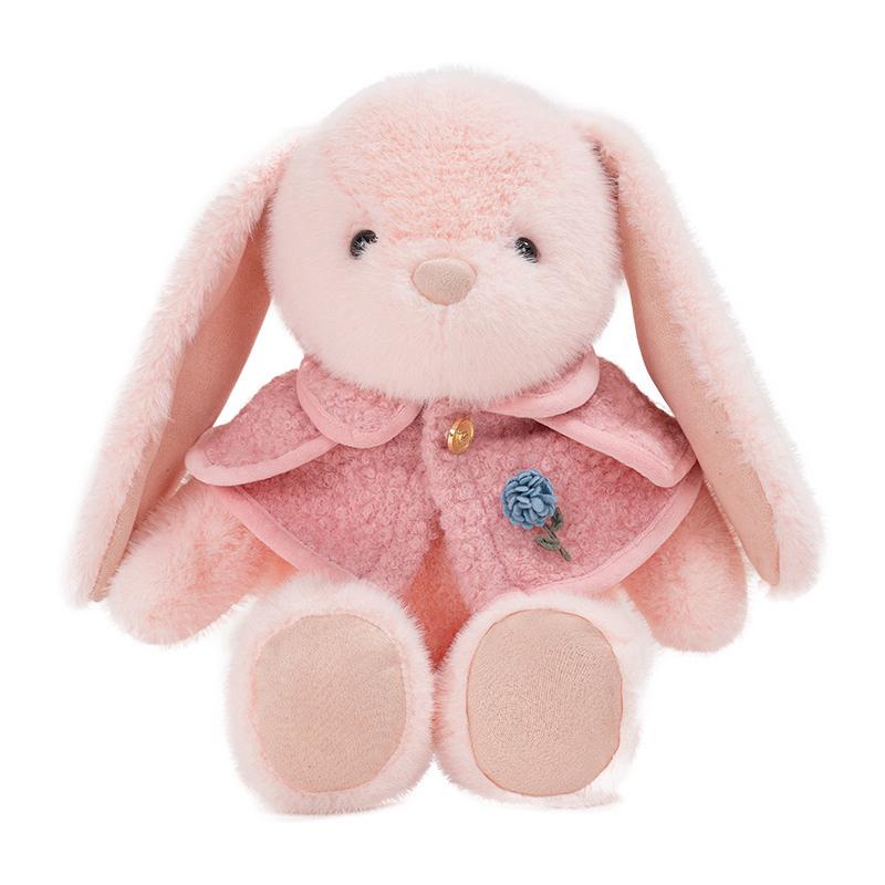 High Quality Sweet Cute Rabbit Plush Toy Pink Plush Soft Comfortable Doll Suitable For Room Decoration Girl Birthday Gift
