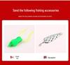 43cm Portable Mini Telescopic Lure Fishing Rod Set for Beginners