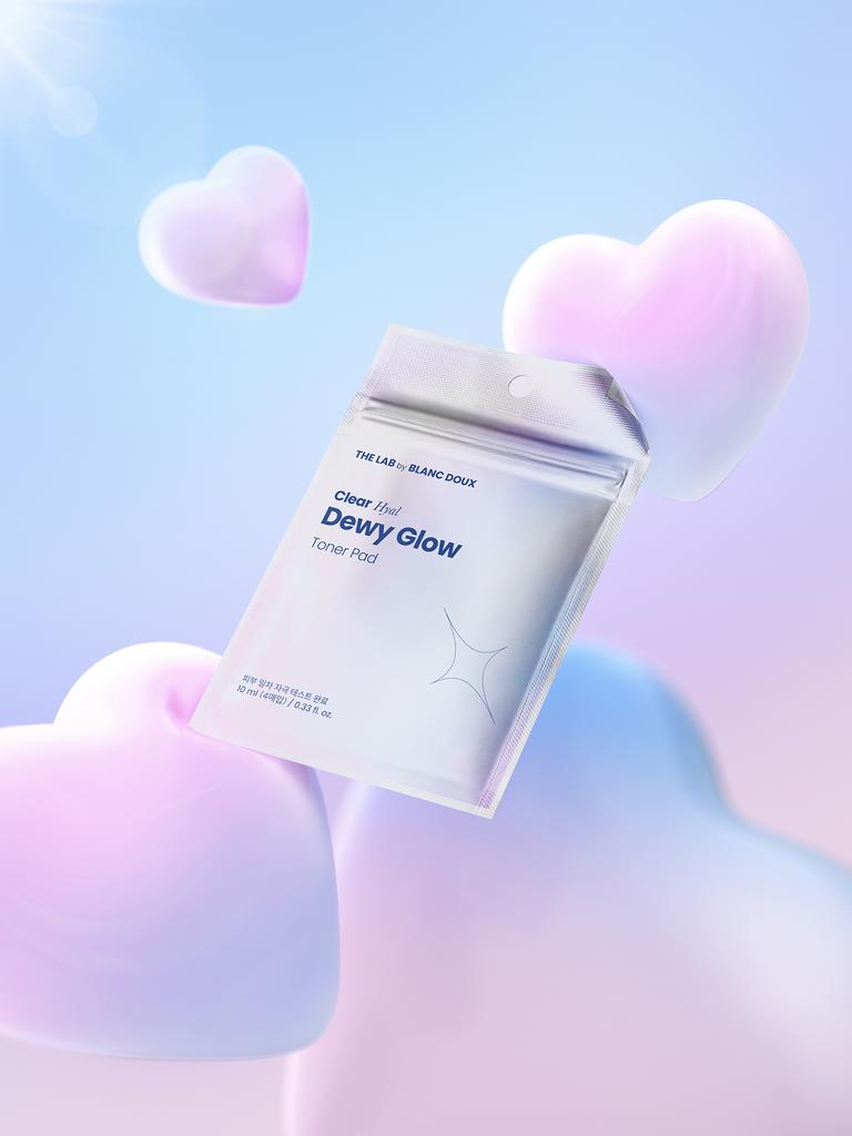 The Lab by Blanc Doux Clear Hyal Glow Toner Pads (4-Count)