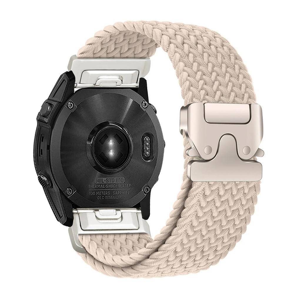 Rychloupínací řemínek 26 22 20 mm Pro Garmin Fenix 8 7 Pro 7S 6 5X 5Plus Tactix 8 7 Padákový nylonový náramek correa Fenix 8 pásek 43mm