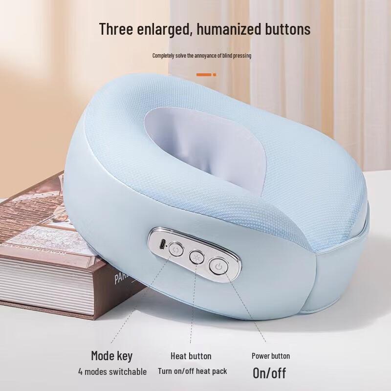 

Misida 3D Humanoid Kneading Neck and Shoulder Massager Pillow