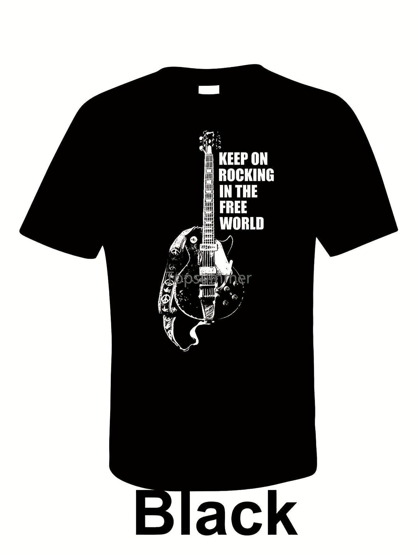 T-Shirt y2k Neil Young T Black L