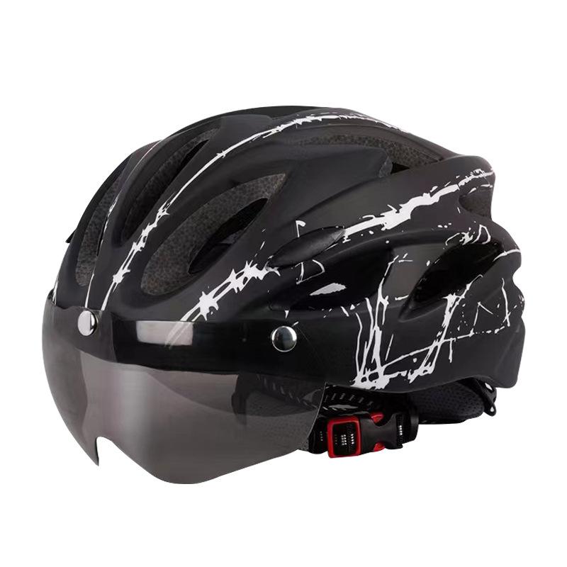 

Велосипед, горный велосипед, дорожный велосипед, новый велосипедный шлем, магнитные очки, встроенный задний фонарь шлема average size