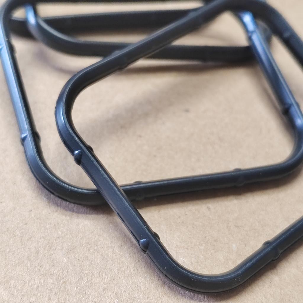 4PCS For Citroen Berlingo C2 C3 Picasso C4 C5 1.6 HDI Fiat Scudo C-Max Focus Peugeot 206 207 Intake Manifold Seal Gasket 1509352