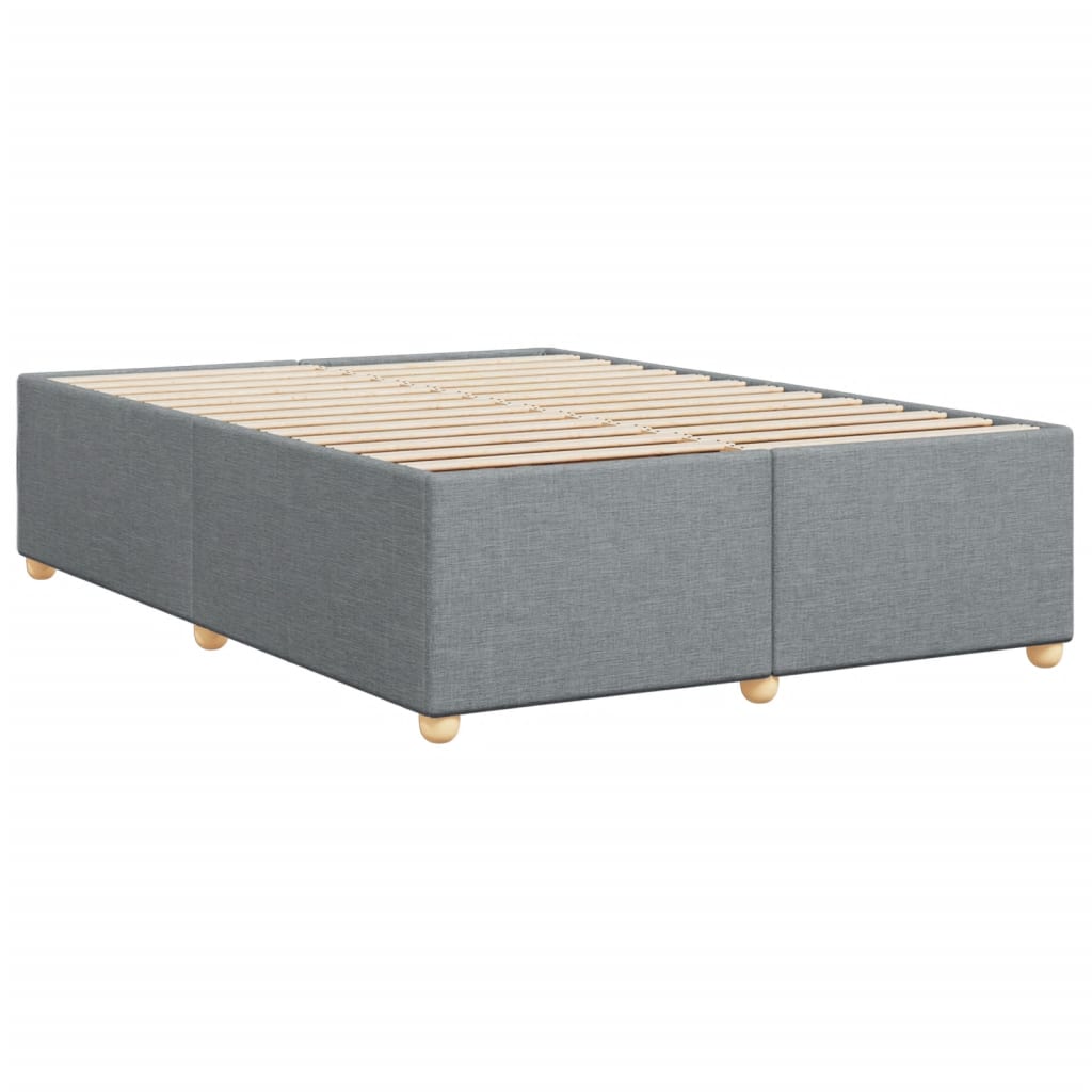 Vidaxl Bed Frame Without Mattress, Light Gray, 160X200 Cm, Upholstered