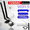 AX5400 Dual-Band WiFi 5 PCI-E Network Card with Bluetooth 5.3 (RTL8852CE)