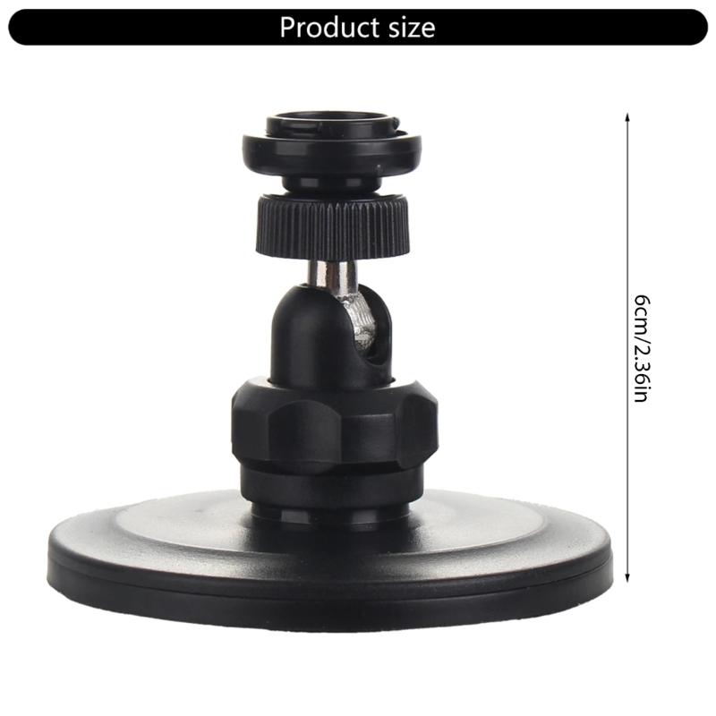 Magnetic Wall Mount Support for Security Camera 360 Degree Adjustable Holder with Strong Stability and Easy Installation