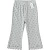 Balabala Girls' Heart Print Bamboo Blend Casual Pants